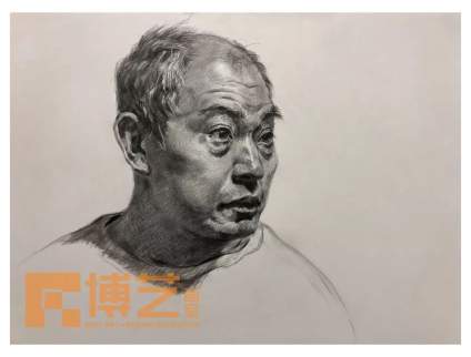 中央美术学院北京博艺画室素描头像作品展示